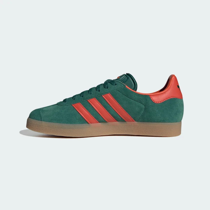 Adidas Gazelle Men's Lifestyle Shoes - Green/Red/Gum