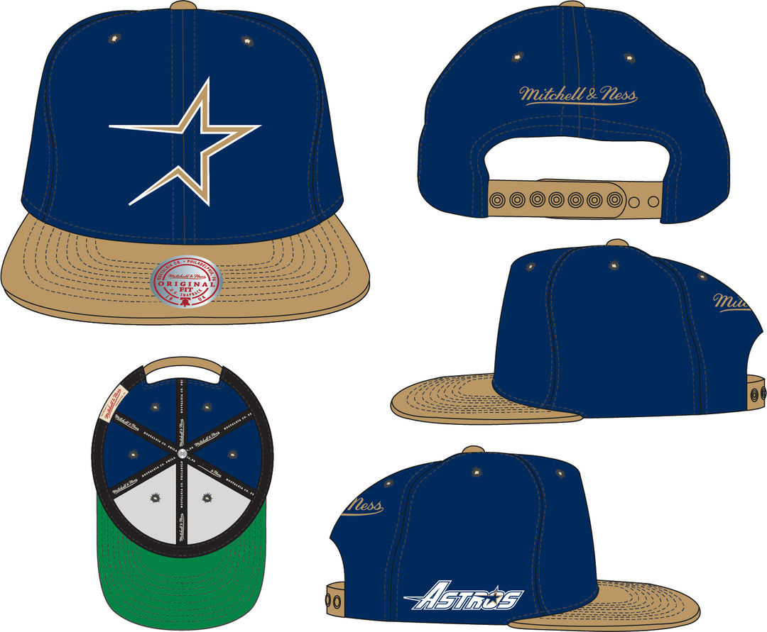 HOUSTON ASTROS MLB EVERGREEN SNAPBACK COOP ASTROS (Navy)