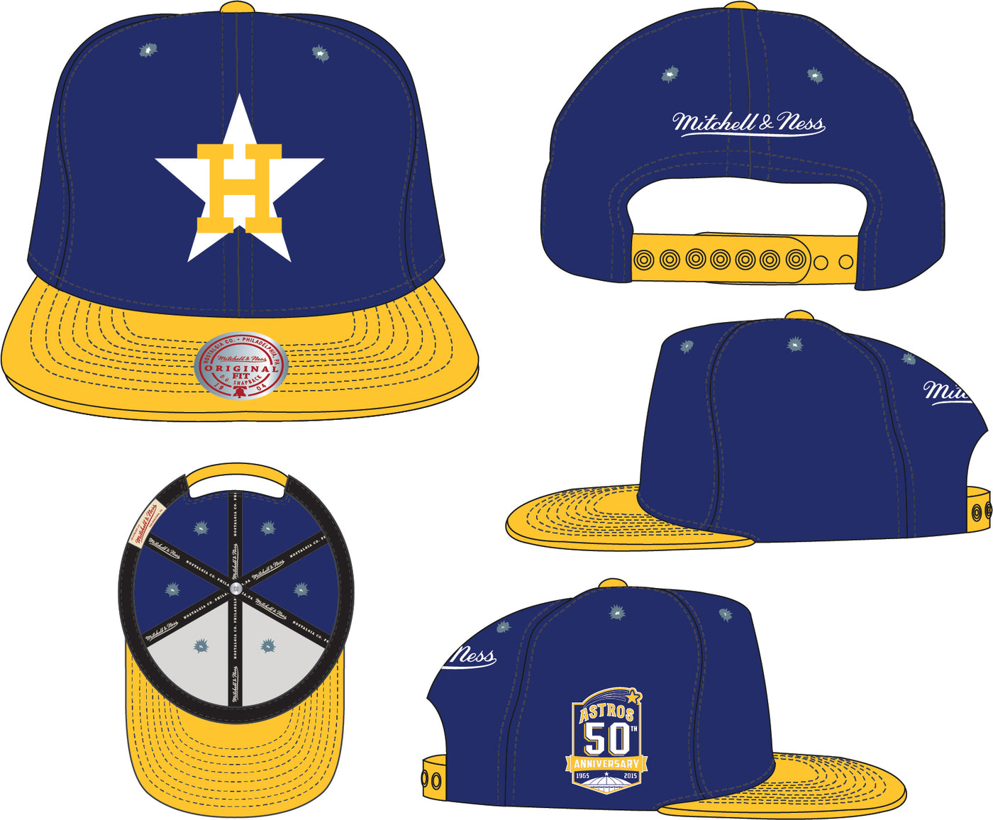 HOUSTON ASTROS MLB HOMETOWN SNAPBACK COOP ASTROS (BLUE)
