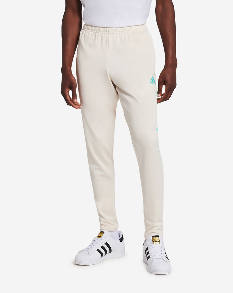 MENS ADIDAS TIRO TRACK PANTS (White)