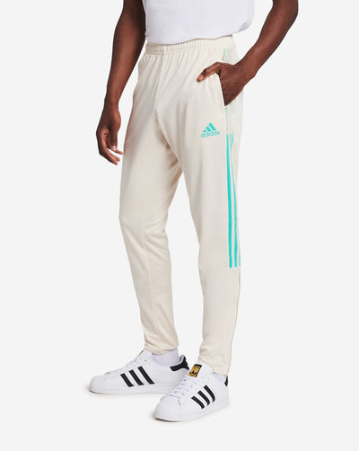 MENS ADIDAS TIRO TRACK PANTS (White)