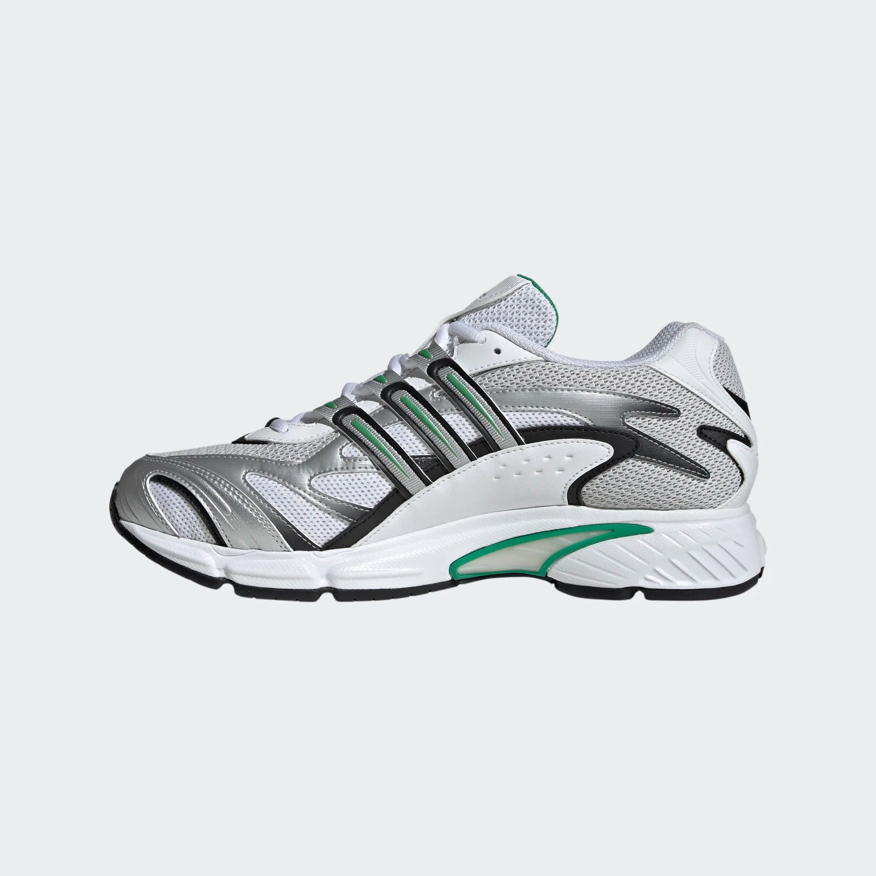 adidas Temper Run 2 White Green Black Active Athlete 88