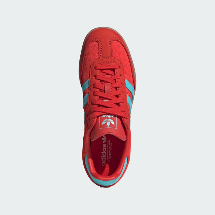 adidas SAMBA OG "RED PULSE AQUA"