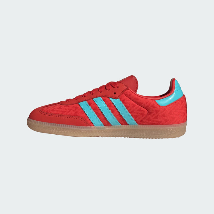 adidas SAMBA OG "RED PULSE AQUA"