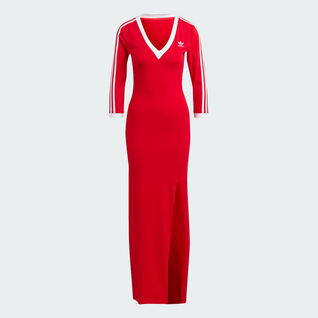 adicolor 3-stripes maxi dress ADICOLOR CLASSICS 3-STRIPES MAXI DRESS – Active Athlete 88