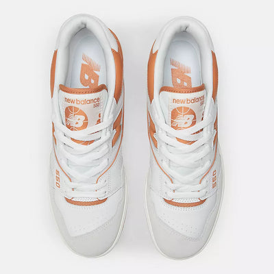 New Balance 550 Men’s Shoe (White/Brown)