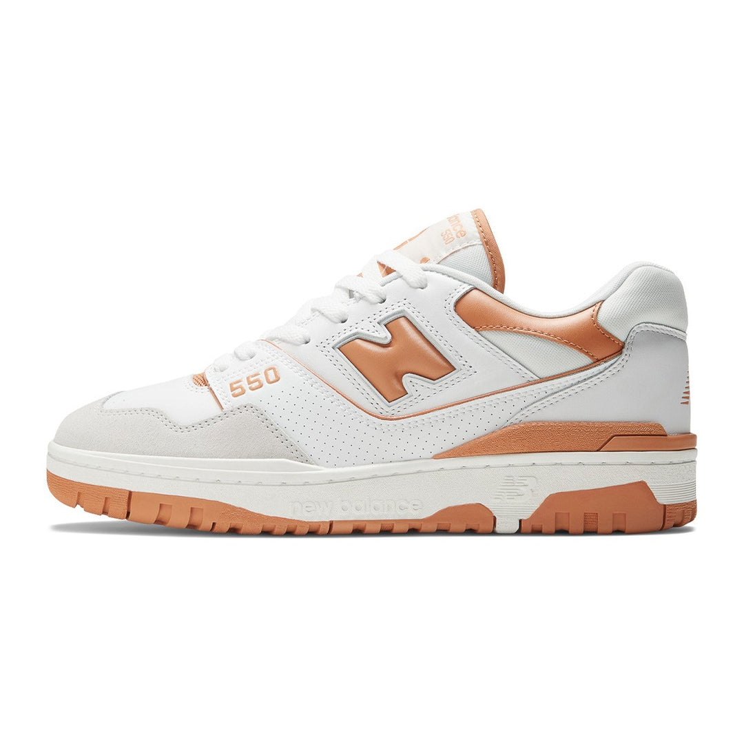 New Balance 550 Men’s Shoe (White/Brown)
