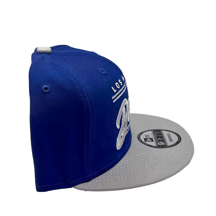 LA DODGERS 9FIFTY TEAM SCRIPT SNAPBACK