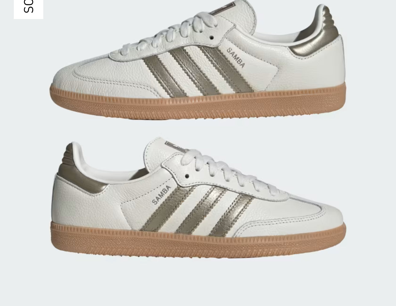 adidas Samba OG Wonder Gold Metallic Women s