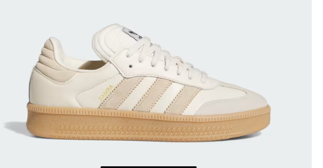 adidas Samba XLG Men's Shoe - Wonder White / Magic Beige / Cloud White Active Athlete 88 adidas Samba XLG Men's Shoe - Wonder White / Magic Beige / Cloud White Active Athlete 88
