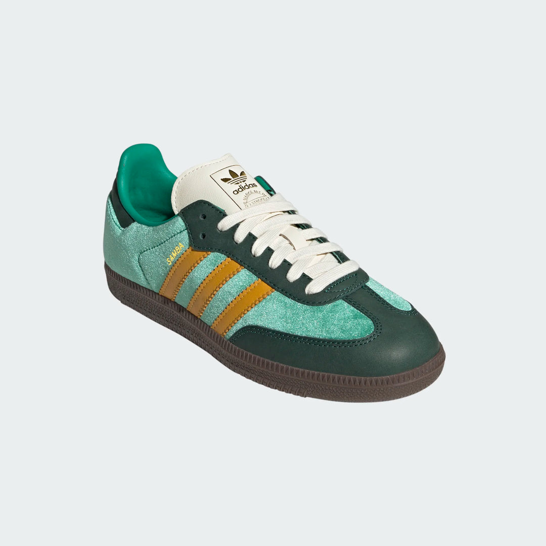 ADIDAS SAMBA OG W - GREEN VELVET Active Athlete 88 ADIDAS SAMBA OG W - GREEN VELVET Active Athlete 88