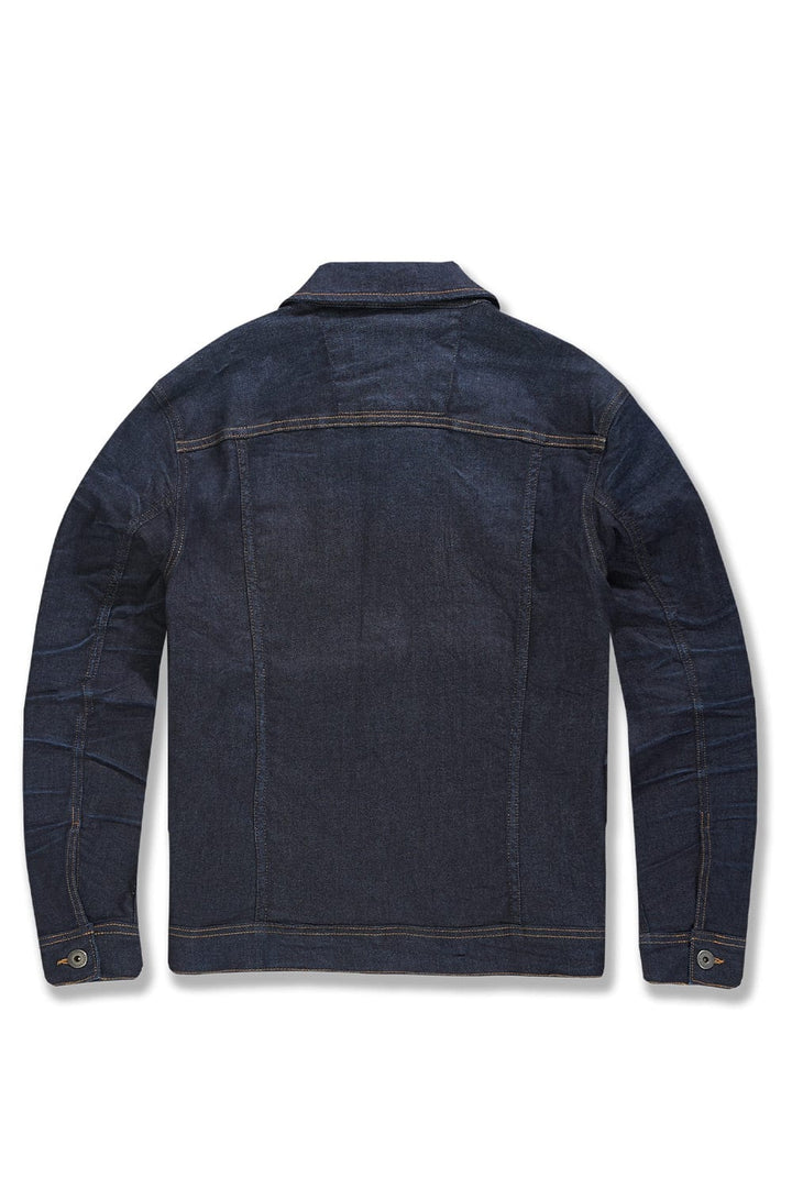 GAUCHO DENIM TRUCKER JACKET (Dark Indigo)