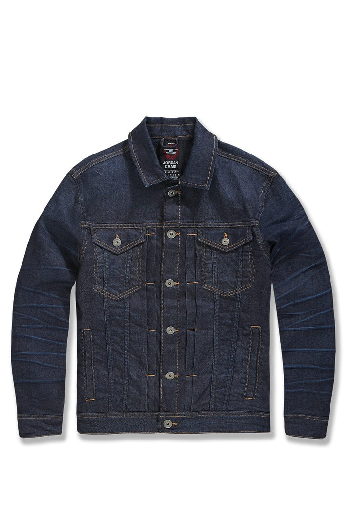 GAUCHO DENIM TRUCKER JACKET (Dark Indigo)