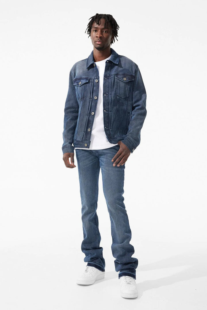 MARTIN STACKED - CAVALRY DENIM (IMPERIAL BLUE)