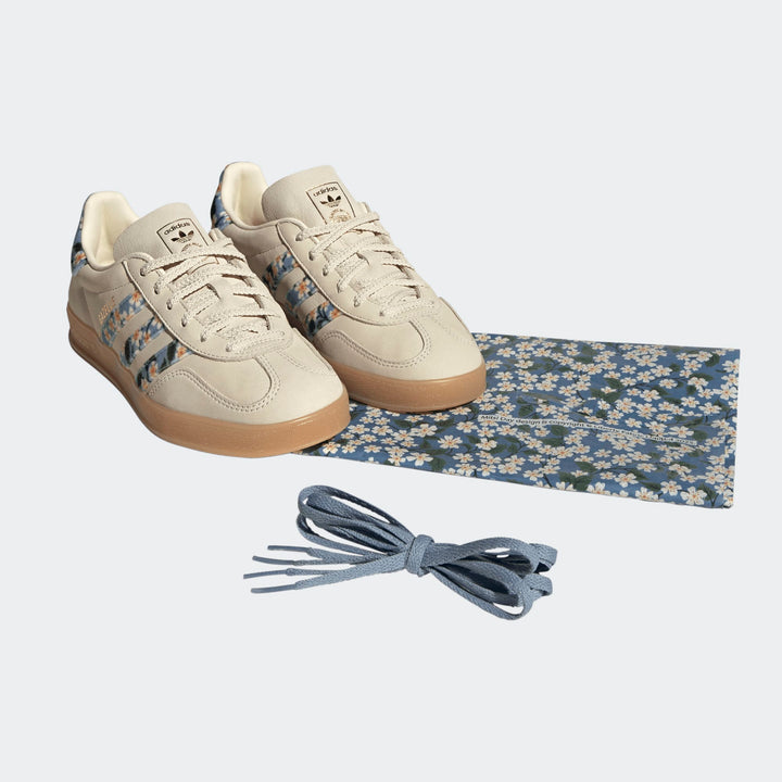 LIBERTY LONDON X GAZELLE INDOOR "CREAM WHITE"