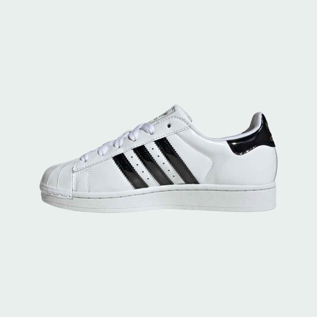 SUPERSTAR II W FTWWHT/CBLACK/GOLDMT