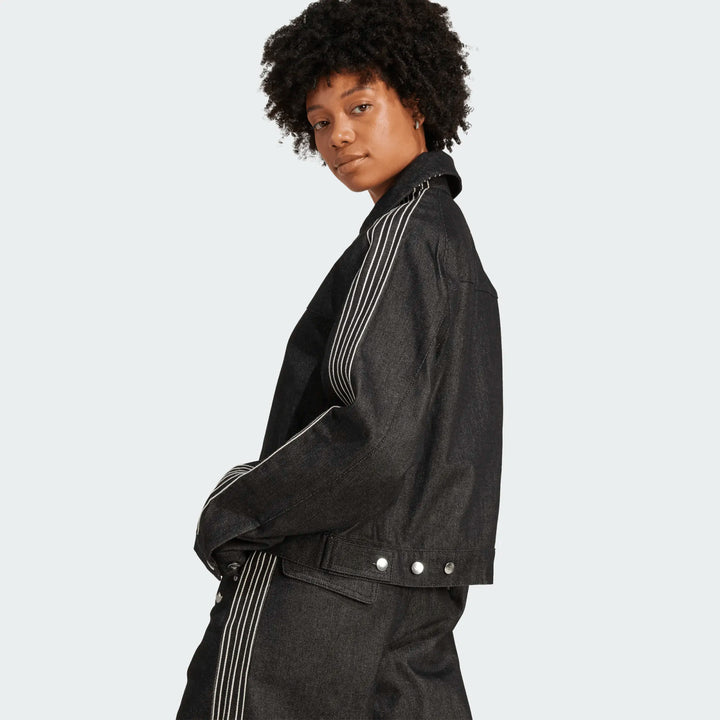 PREMIUM ESSENTIALS DENIM JACKET x ADIDAS