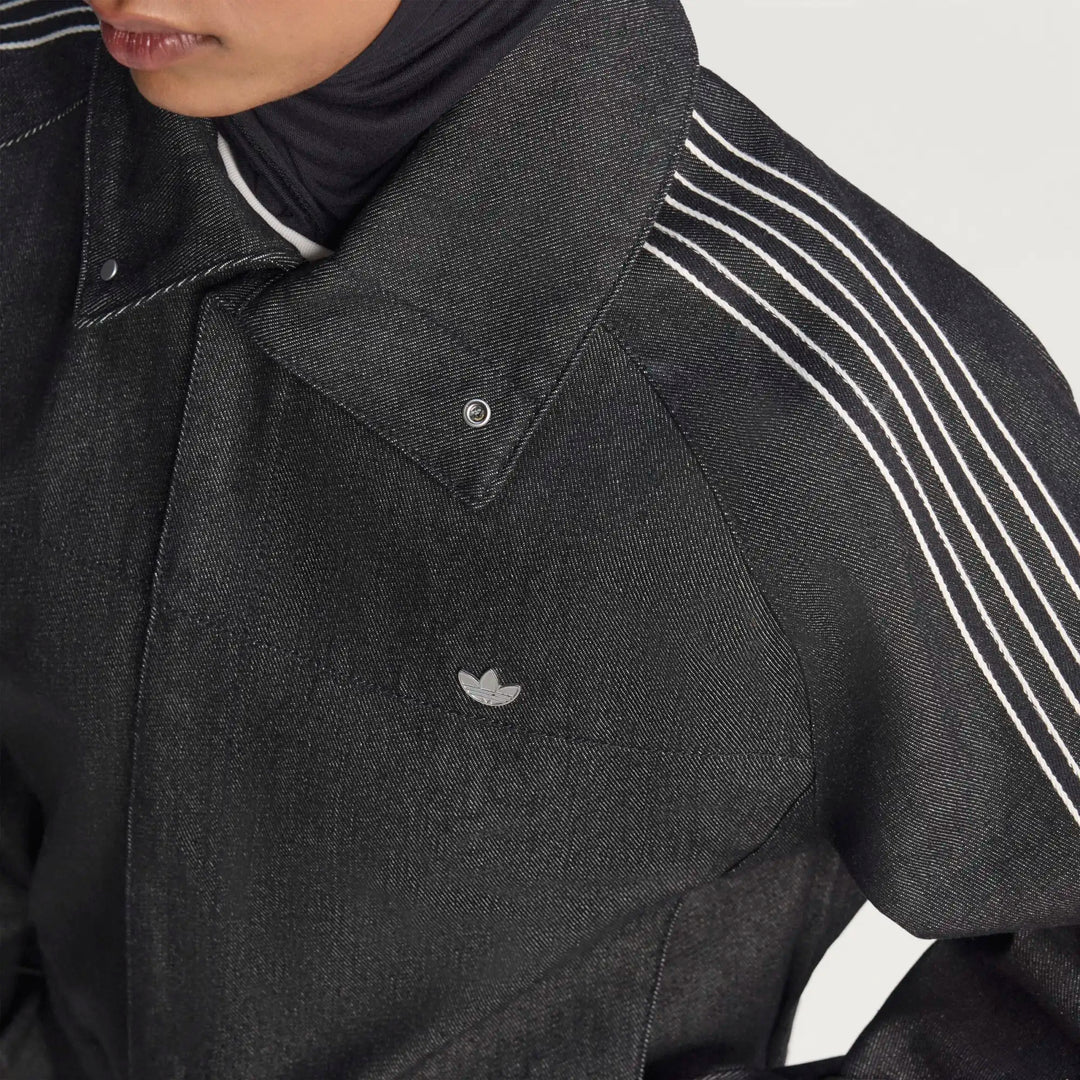 PREMIUM ESSENTIALS DENIM JACKET x ADIDAS