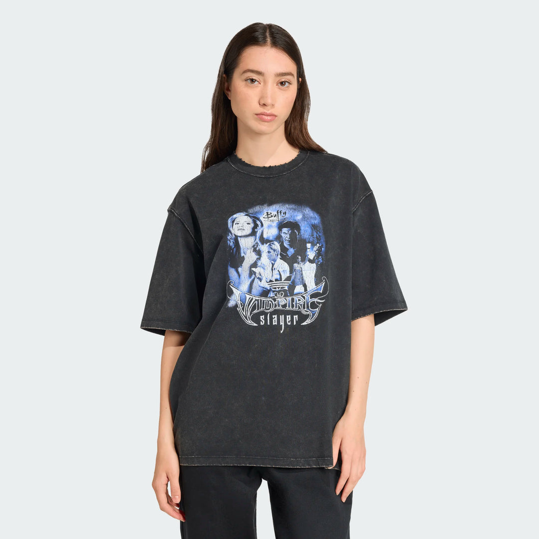 ADIDAS x BUFFY TEE OS BLACK
