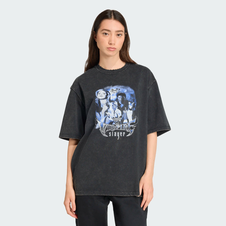 ADIDAS x BUFFY TEE OS BLACK