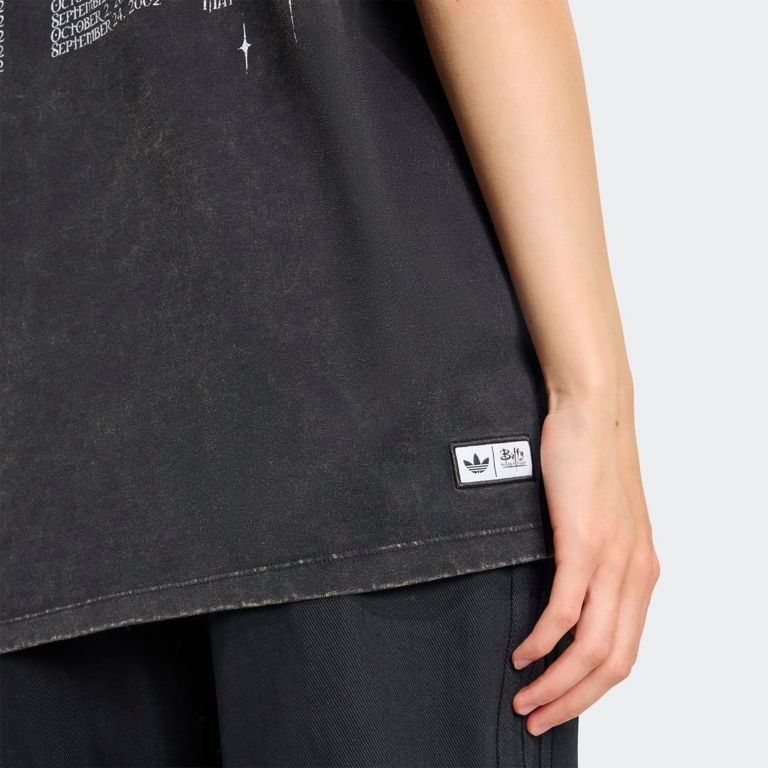 ADIDAS x BUFFY TEE OS BLACK