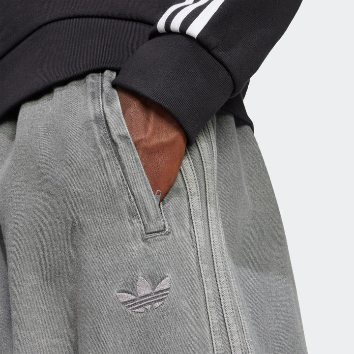 LIGHT DENIM TRACKPANTS x ADIDAS