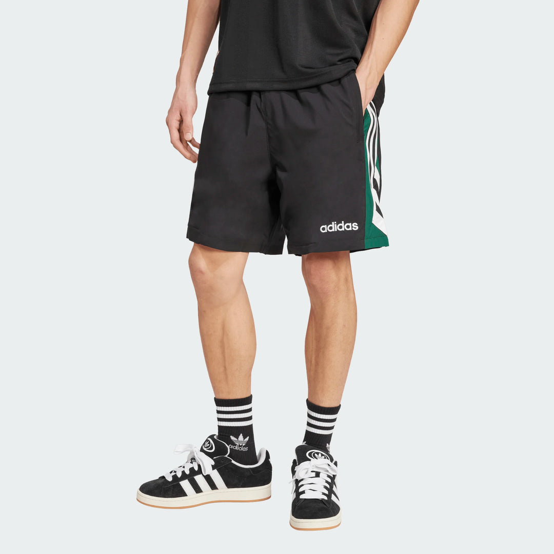 ADIDAS 90s FOOTBALL SHORT BLACK