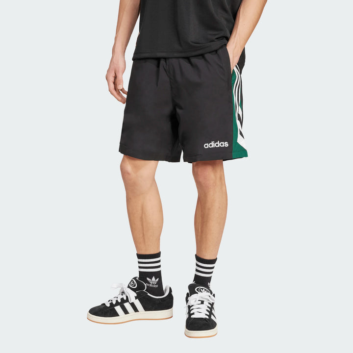 ADIDAS 90s FOOTBALL SHORT BLACK
