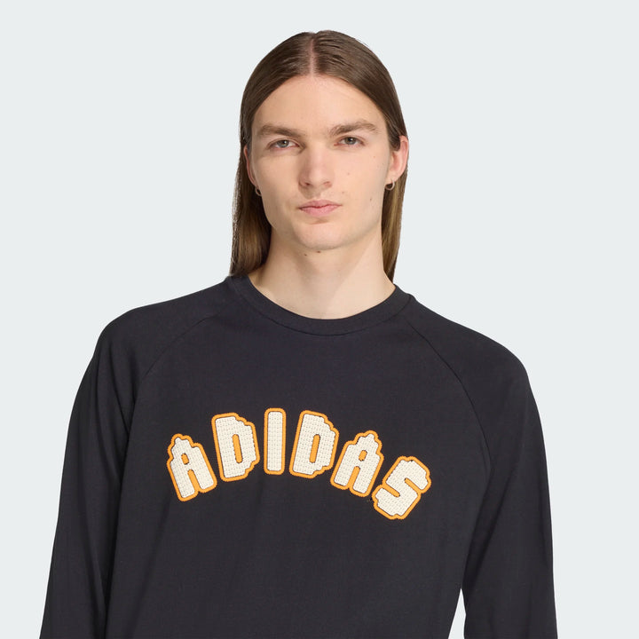 GRAPHIC LOGO L/S TEE "BLACK"