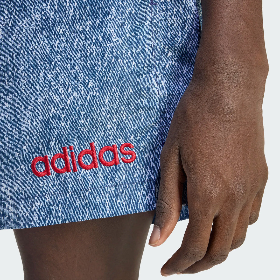 adidas DENIM GRAPHIC SHORTS