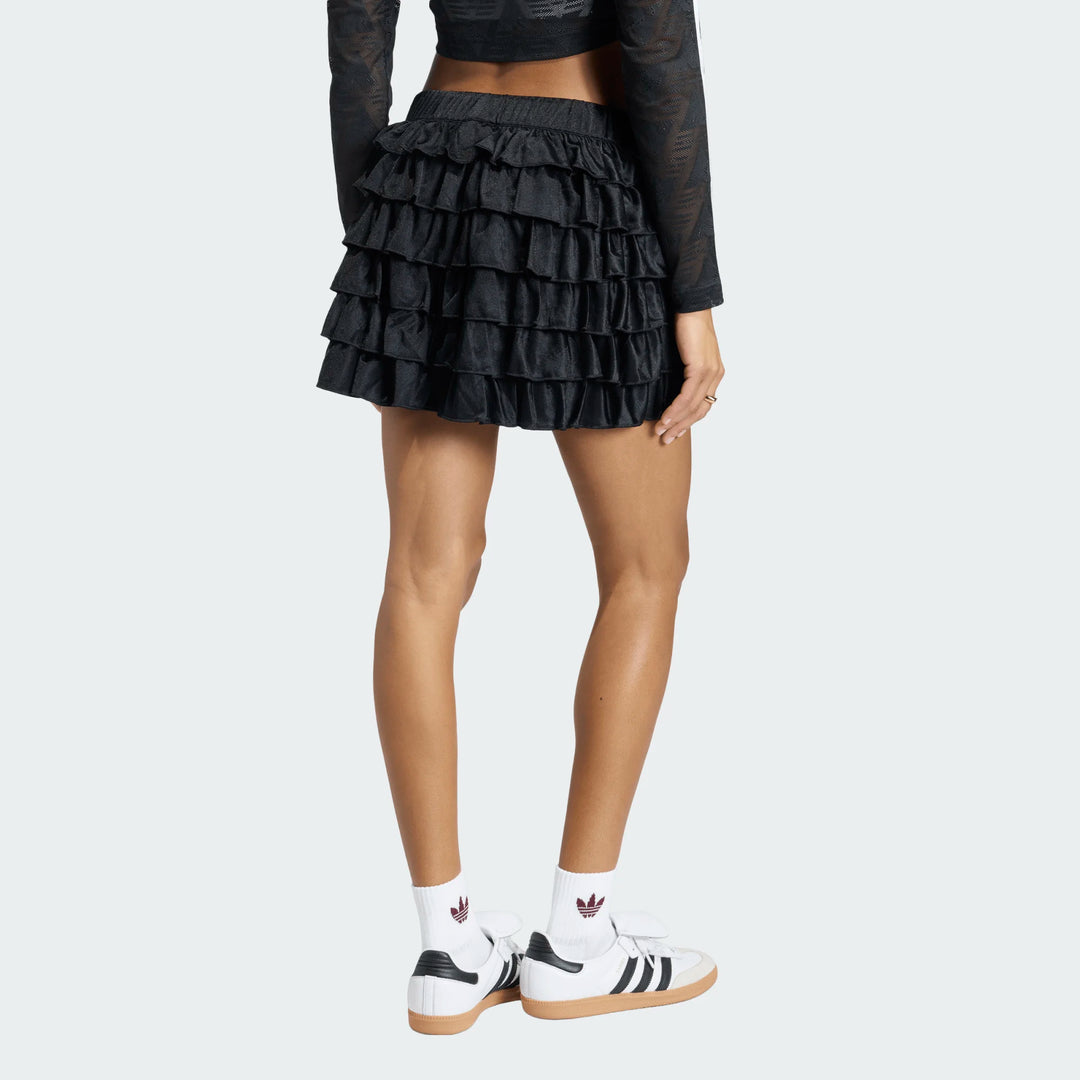 adidas LACE RUFFLE MINI SKIRT