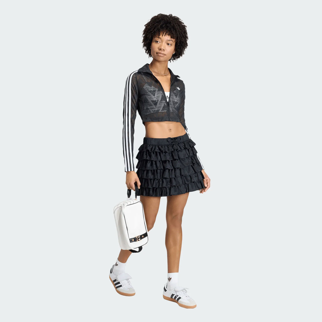 adidas LACE RUFFLE MINI SKIRT