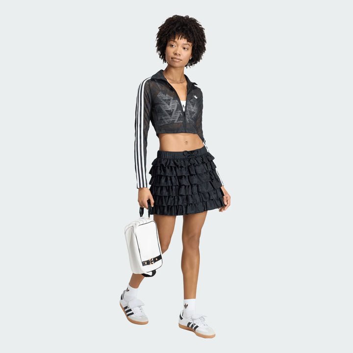 adidas LACE RUFFLE MINI SKIRT