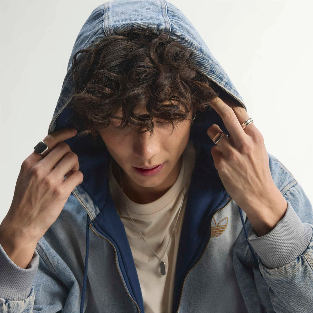 adidas DENIM PADDED JACKET