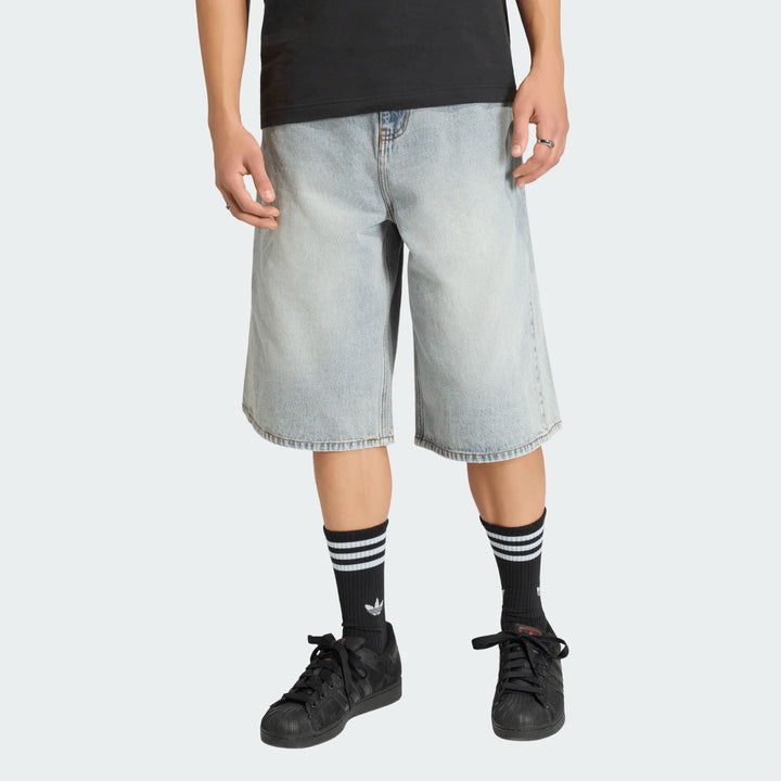 adidas DENIM SHORTS "BLUE"