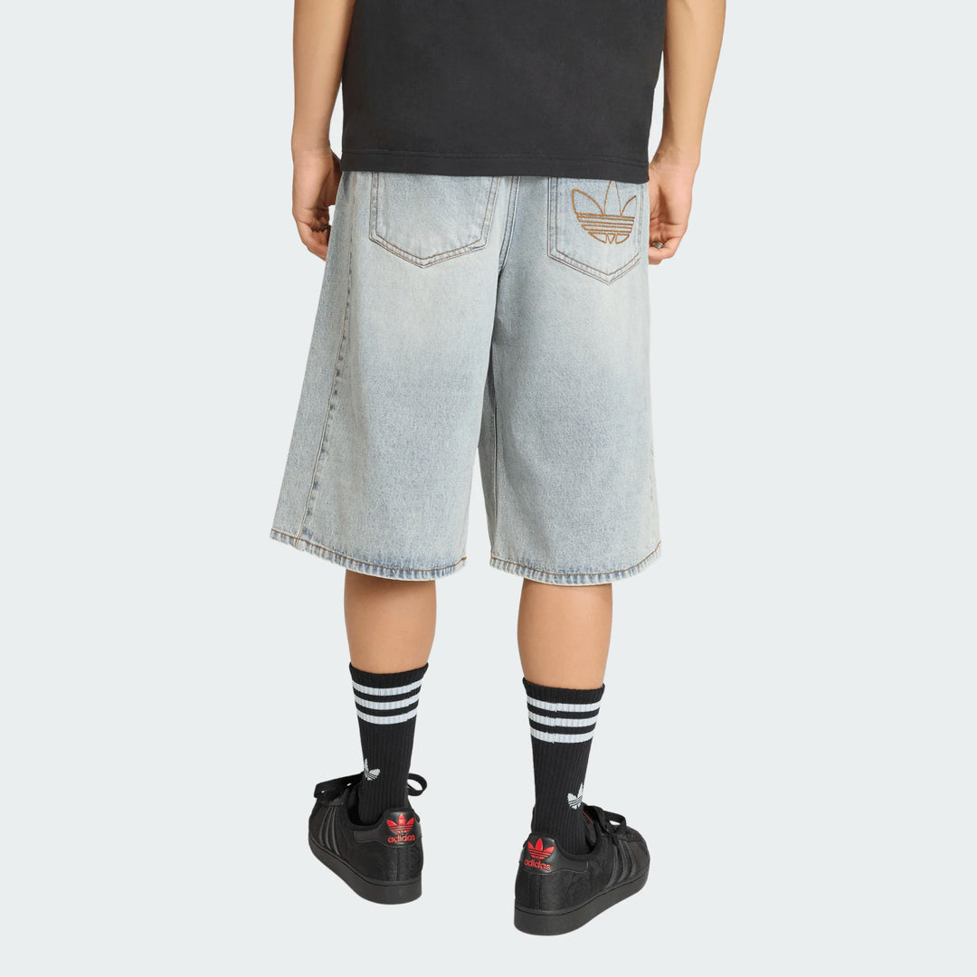 adidas DENIM SHORTS "BLUE"