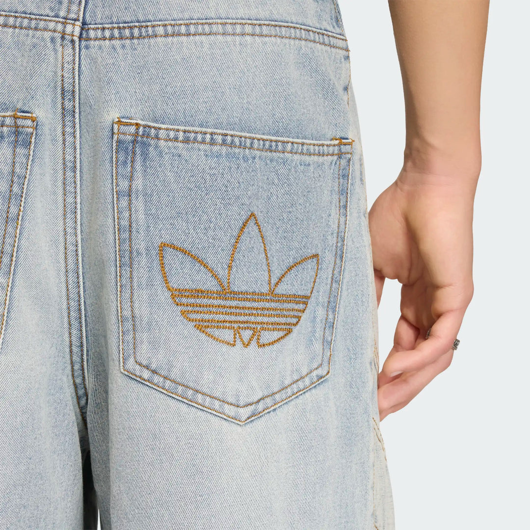 adidas DENIM SHORTS "BLUE"