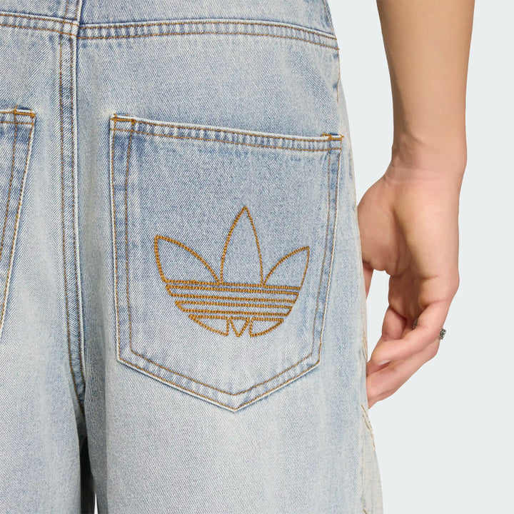 adidas DENIM SHORTS "BLUE"