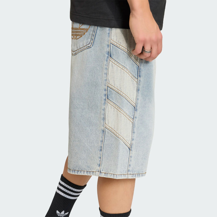 adidas DENIM SHORTS "BLUE"