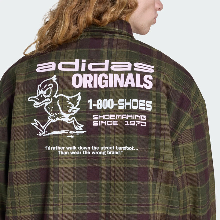 adidas ORIGINALS FLANNEL L/S WORK SHIRT