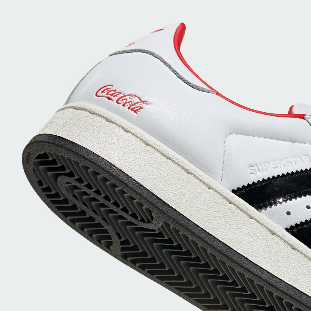 ADIDAS x COCA-COLA SUPERSTAR II "WHITE-BLACK"
