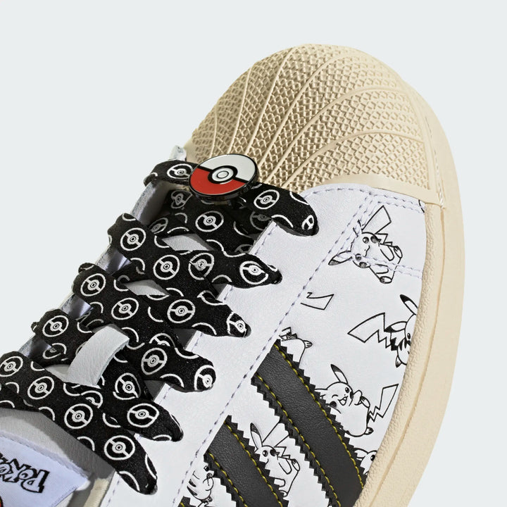 POKEMON x adidas SUPERSTAR II "PIKACHU WHITE"