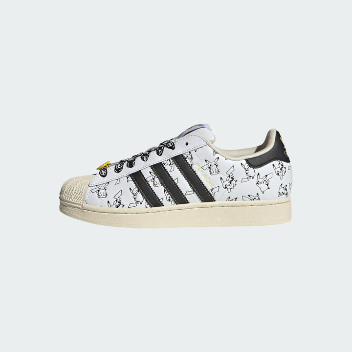 POKEMON x adidas SUPERSTAR II "PIKACHU WHITE"