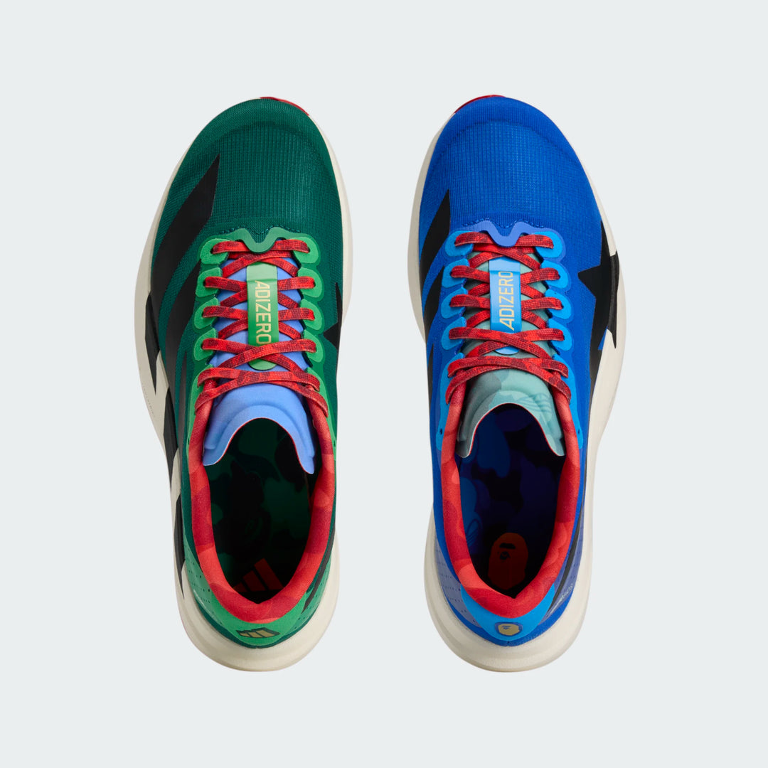 BAPE x adidas ADIZERO EVO SL "MISMATCH"