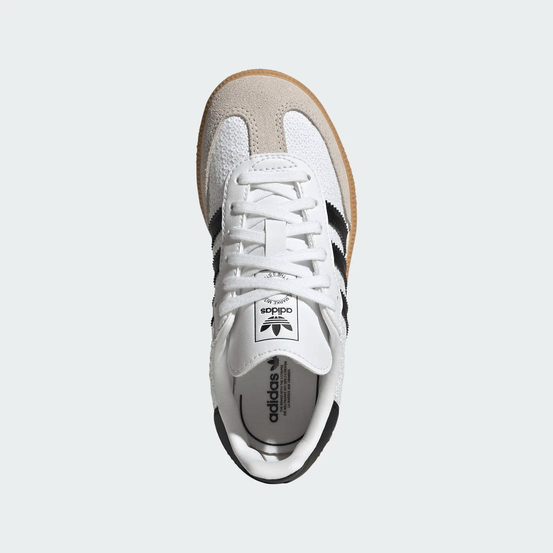 ADIDAS SAMBA OG SHOES "WHITE" (PS)