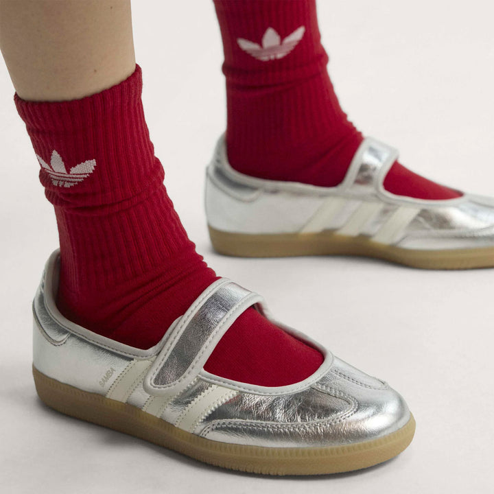 ADIDAS W SAMBA JANE "METALLIC SILVER"