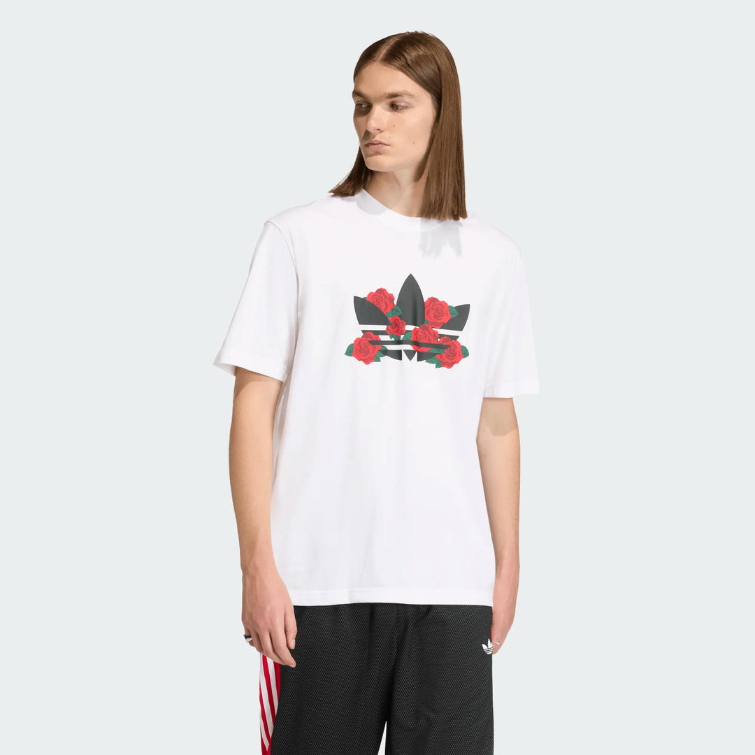 adidas ORIGINALS GFX TREFOIL SERIES TEE "ROSES COLLECTION"