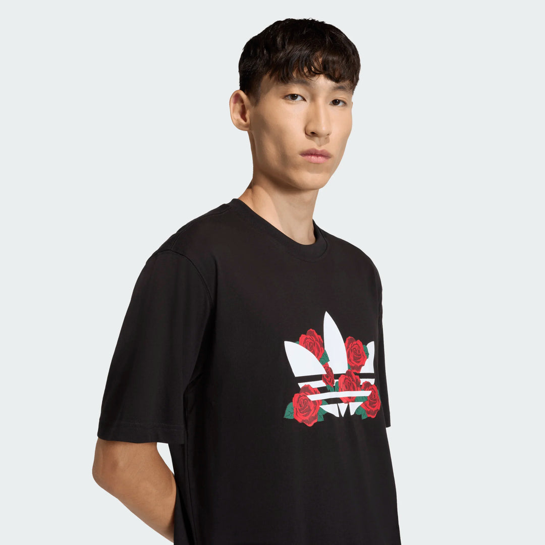 adidas ORIGINALS GFX TREFOIL SERIES TEE "ROSES COLLECTION"