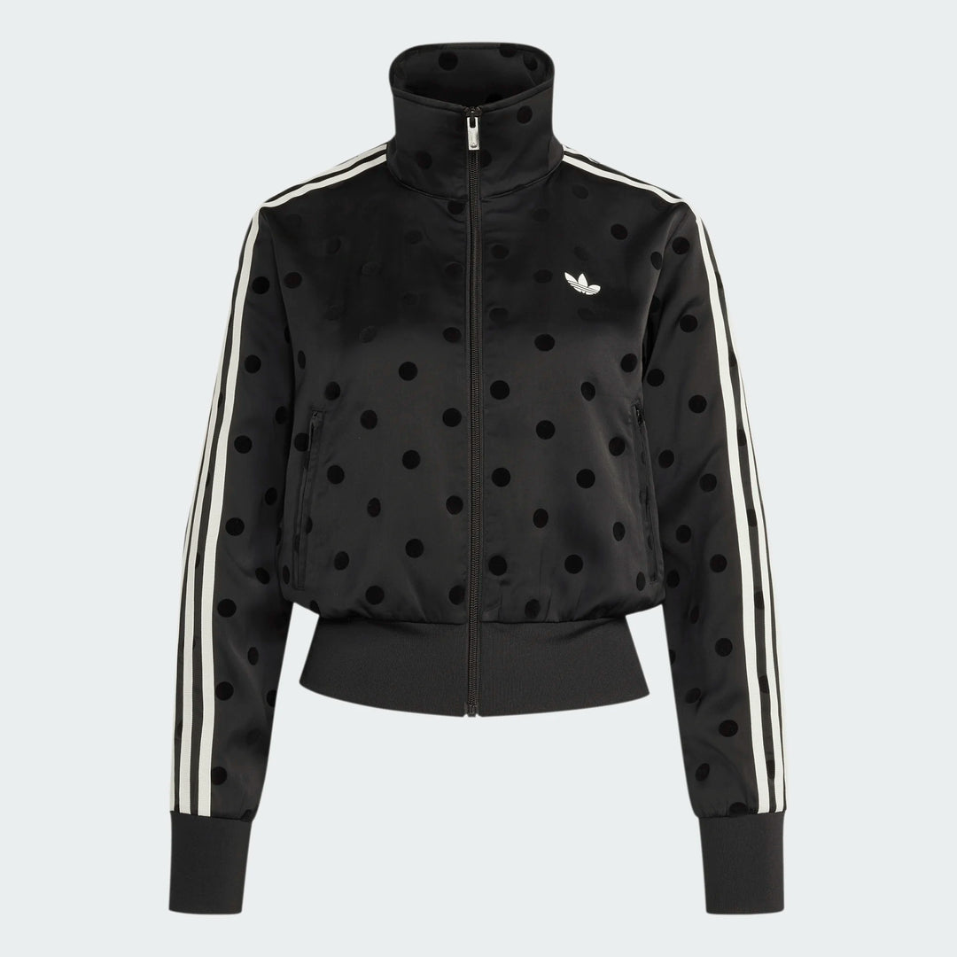 adidas SATIN POLKA DOT FIREBIRD TRACK TOP
