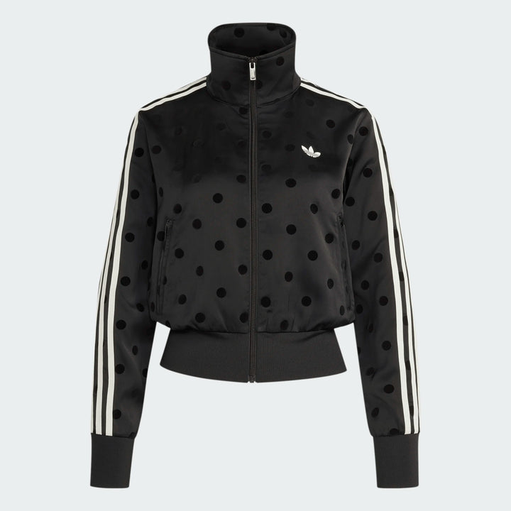 adidas SATIN POLKA DOT FIREBIRD TRACK TOP